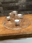 Ljusstake - Vintage Meri Lasi Volcano Tea light holder