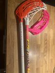 innebandy klubbor+ett höger blad
