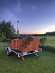 vedeldad badtunna/jacuzzi uthyre.s