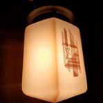 Äldre Taklampa - Art Deco. 