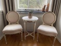 Stolar och bord, gustaviansk stil