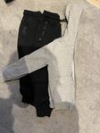 2 par byxor + hoodie 128