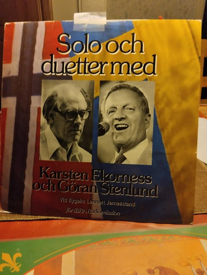 LP-skiva med Karsten Ekorness...
