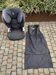 Bilbarnstol, Britax kid plus svart 