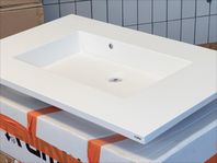 Kuma Handfat – 840 x 540 mm, Vit Matt – Hög kvalitet