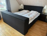 Sänggavel m inbyggd tv