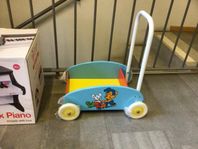 Bamse lära gå vagn 