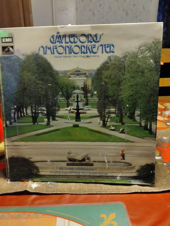 LP-skiva med Gävleborgs Symfo...