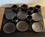 Glas, kristall, porslin, keramik och bestick