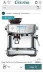 Sage The Barista Pro Espressomaskin Rostfri