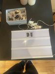 Lightbox, olika färger med kontroll