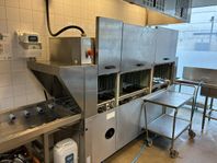 Tunneldiskmaskin med tillbehör
