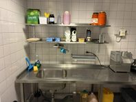 Rostfria bänkar