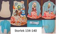Flickklänning med kofta - Storlek 134-140
