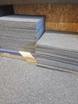 Textil golv plattor 50*50