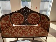Soffa och  4 fåtöljer 