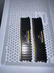 CORSAIR| Vengeance 2x4GB (8GB) Ram-minne, DDR4