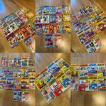 Gamla samlar serie tidningar (Knasen) 1981-1985 (Fint skick)