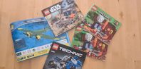 12,6kg lego med ritningar