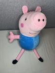 George från Greta Gris - gosedjur ~30cm