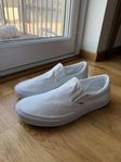 Vans tygloafers vit 