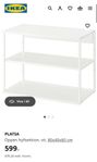 Ikea Platsa 80x40x60 cm