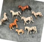 Schleich samling hästar 