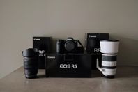 Canon R5 samt objektiv 