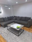 Soffa med soffbord
