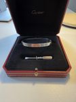 Cartier Love bracelet (vitguld)