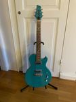 Glittrig elgitarr