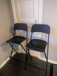 2 st Franklin ihopfällbar barstol IKEA, 74 centimeter