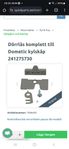 Dörrlås till Dometic kylskåp
