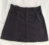 Svart jeans kjol HM