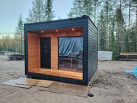 Unik nyckelfärdig utebastu