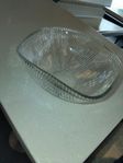 Glas fin skål