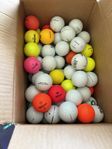 Golfbollar pro v1 och färgade
