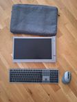NÖRDIC dubbla skärmar för laptop + tangentbord + mus!