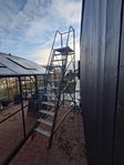 plattforms stege aluminium 2,40 till plattformen 