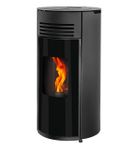 PELLETSKAMIN ADURO P4 8KW SVART