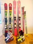 Skidutrustning, Twintip skidor samt pjäxor 