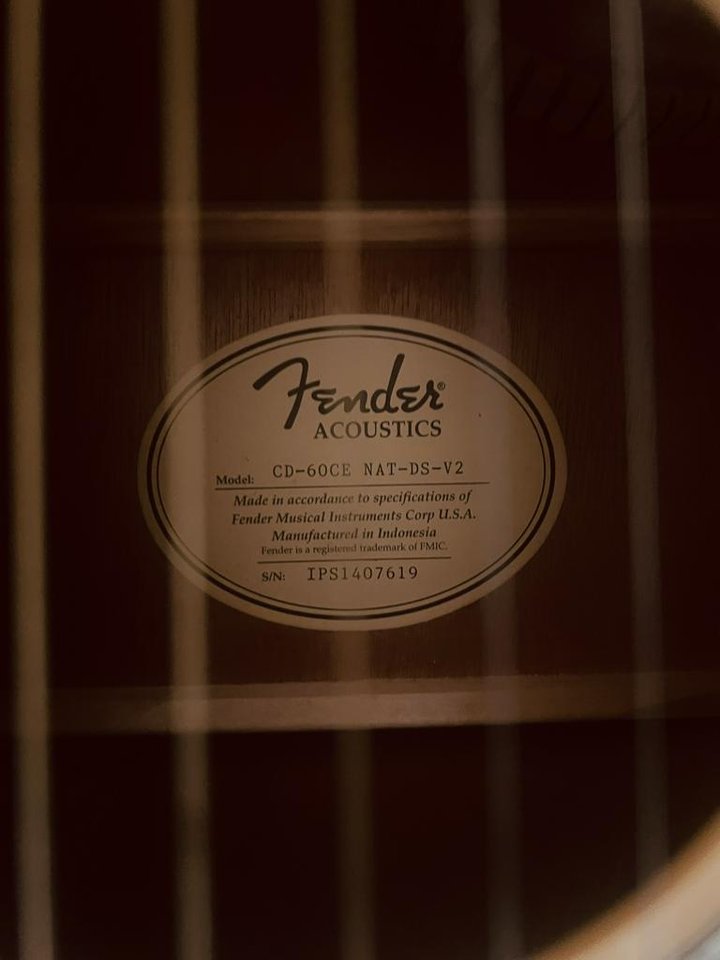 Fender Akustisk gitarr + Gato...