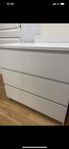 IKEA MALM BYRÅ VIT
