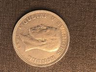 Enkrona Gustav V 1925 silverhalt 800/1000