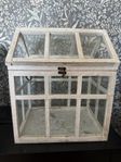 Miniväxthus med glas