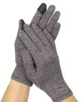 (Nr 523) NYA: Kompressionshandskar. Unisex. Stl: S.