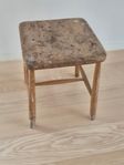Träpall med patina 