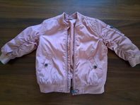 Bomberjacka, rosa, flicka, strl 98