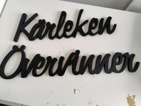 Kärleken Övervinner-Text