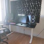 Höj och sänkbart skrivbord i bra skick